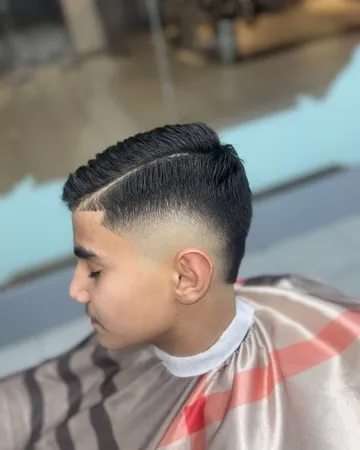 Coupe enfant soignée chez Leli Coiffure à Vernier
